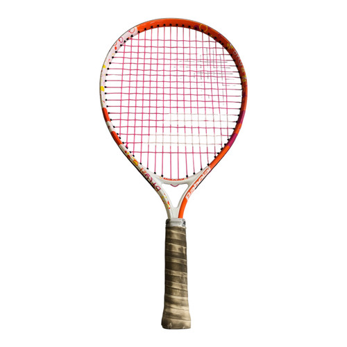 Vist Large View of Product Image Which is Used Babolat BFLY 21 Girls Tennis Racquet Orange 21"