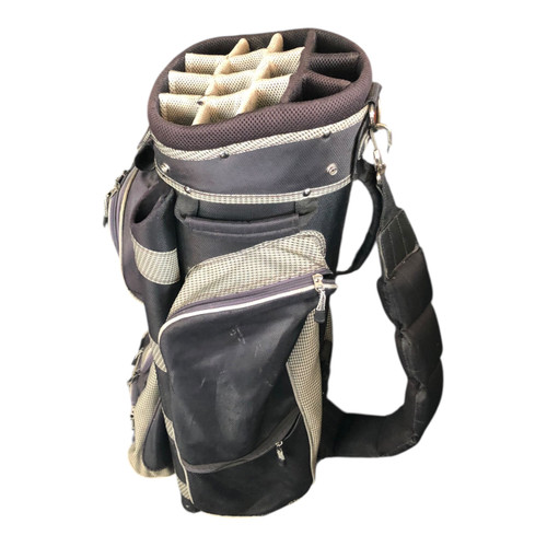 Vist Large View of Product Image Which is Used RJ Sports Mens Cart Bag Black