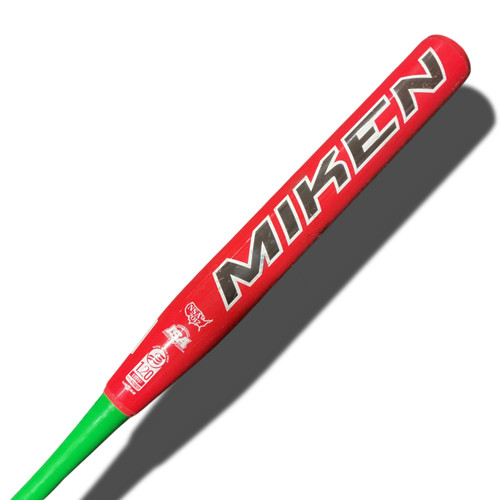 Vist Large View of Product Image Which is Used Miken MIKEN HOT SAUCE 34IN SLOWPITCH BAT BB/SB Slowpitch Bat 34"