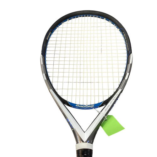 Vist Large View of Product Image Which is Used Babolat Y105 SIDE DIVER Adult Tennis Racquet Grey 4 1/2"
