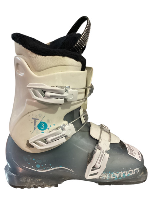 Vist Large View of Product Image Which is Used Salomon T3 Girls DH Ski Boot None 245 MP - M06.5 - W07.5