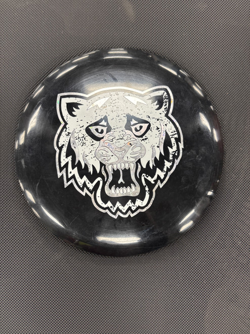 Vist Large View of Product Image Which is Used Lone Star Disc BEARKAT Disc Golf Mid Range Black