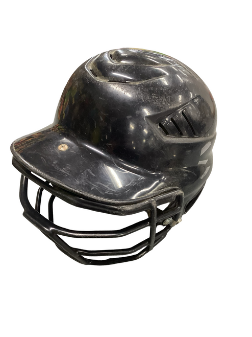 Vist Large View of Product Image Which is Used Rawlings CFBH HELMET Batting Helmet w/Mask Black S/M