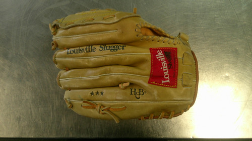 Vist Large View of Product Image Which is Used Louisville Slugger PLAYER SERIES BB/SB Glove RH Throw Brown 10 1/2"