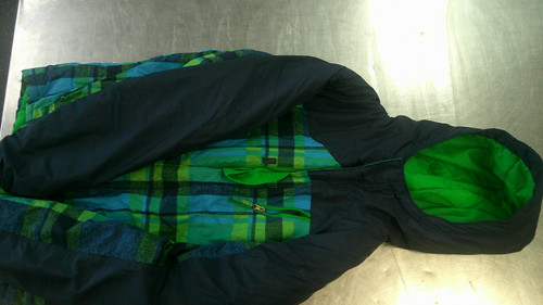 Vist Large View of Product Image Which is Used Columbia Outerwear Heavy Jacket Y Navy Blue XL