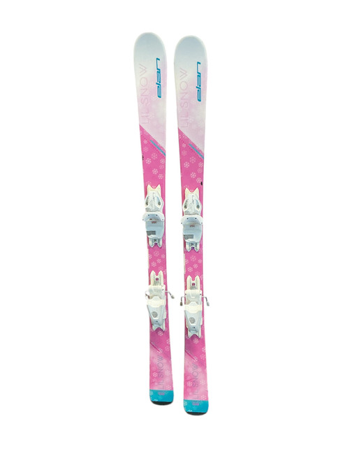 Vist Large View of Product Image Which is Used Elan LIL SNOW Girls DH Ski/Binding None 130 cm