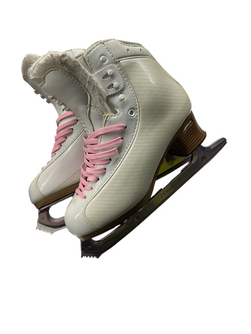 Vist Large View of Product Image Which is Used Jackson 6060 SYNERGY ELITE MATRIX LEGACY BLADES WomensFigure Skate White Senior 7.5