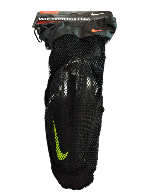 Vist Large View of Product Image Which is New Nike PROTEGGA FLEX Soccer Shin Guards Adult Black MD
