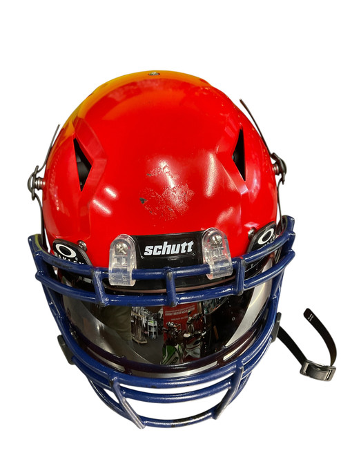 Vist Large View of Product Image Which is Used Schutt SCHUTT A11 VENGEANCE MED RED HELMET FB Helmet Red MD