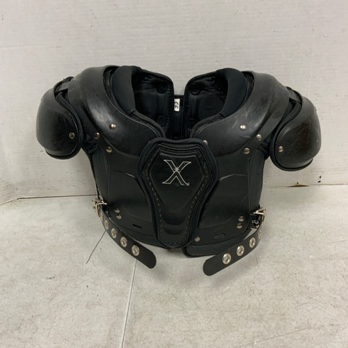 Vist Large View of Product Image Which is Used Xenith FLY FB Shoulder Pads Black MD
