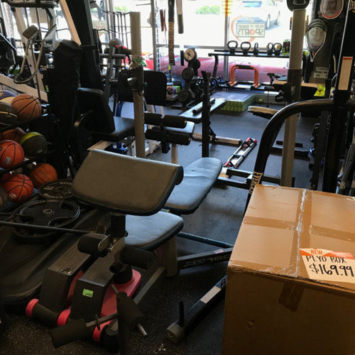 Vist Large View of Product Image Which is Used Proform XP 160 BENCH/RACK Olympic Bench