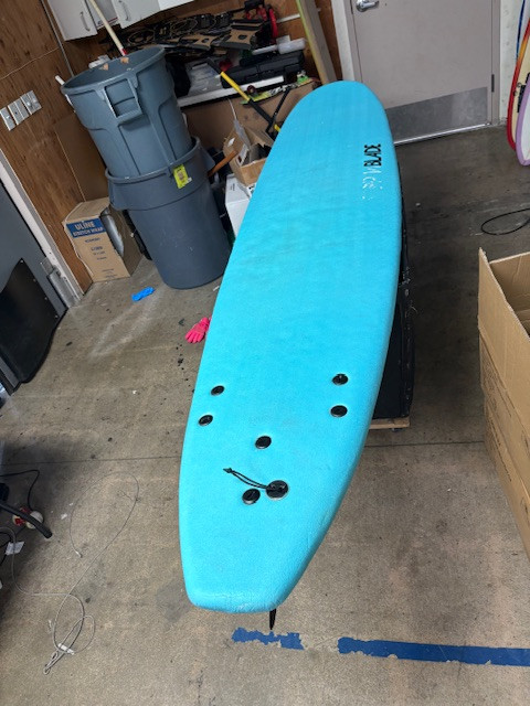 Vist Large View of Product Image Which is Used Storm Blade Soft Surfboard 9'