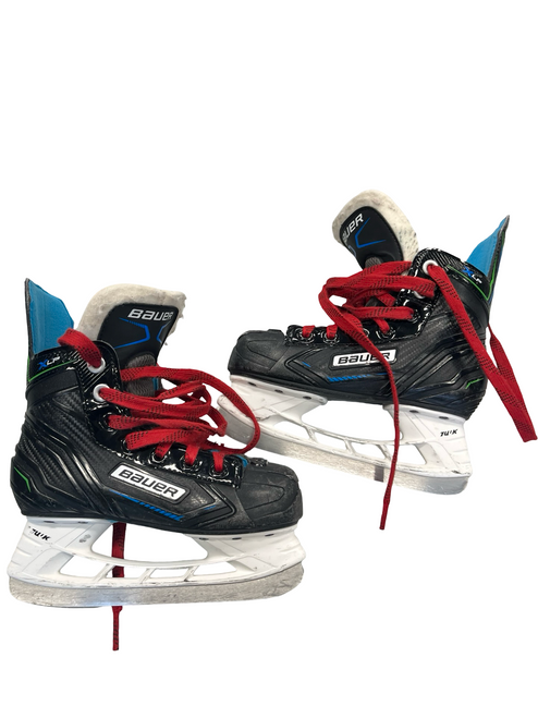 Vist Large View of Product Image Which is Used Bauer XLP 13 Youth Hockey Skate Youth 13.0