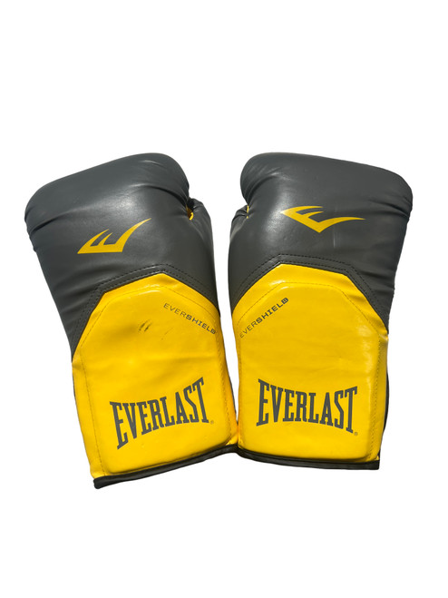 Vist Large View of Product Image Which is Used Everlast Boxing Gloves Grey Senior