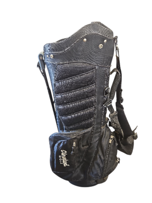 Vist Large View of Product Image Which is Used Cleveland STAND BAG Mens Stand Bag Black