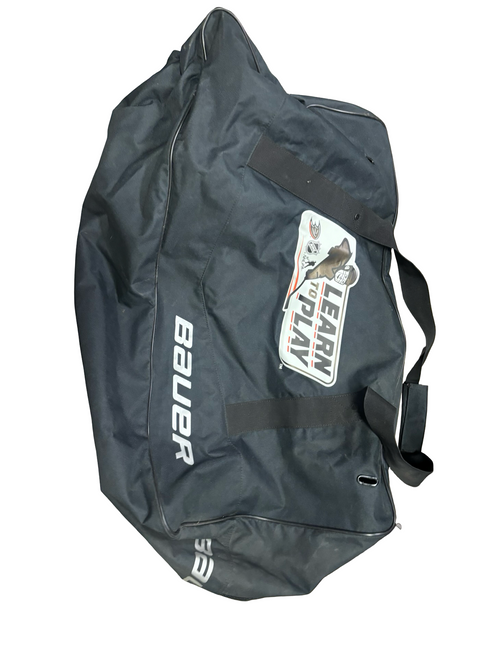 Vist Large View of Product Image Which is Used Bauer S26 Learn to Play Jr Hockey Bag Black