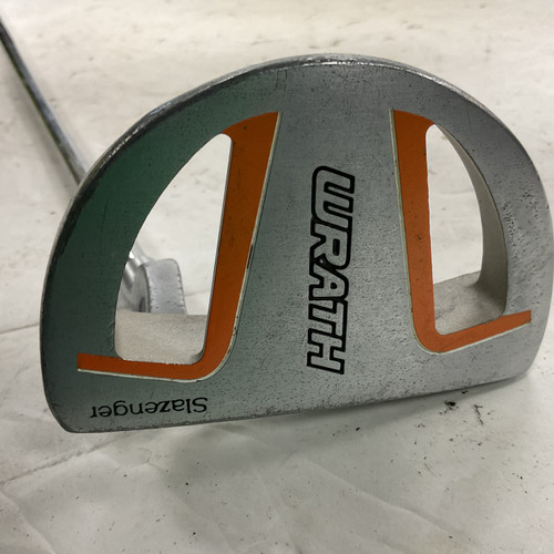 Vist Large View of Product Image Which is Used Slazenger WRATH Mens Putter RH 35"
