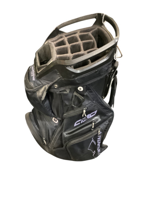 Vist Large View of Product Image Which is Used Sun Mountain C-130 BLACK CART BAG Mens Cart Bag Black