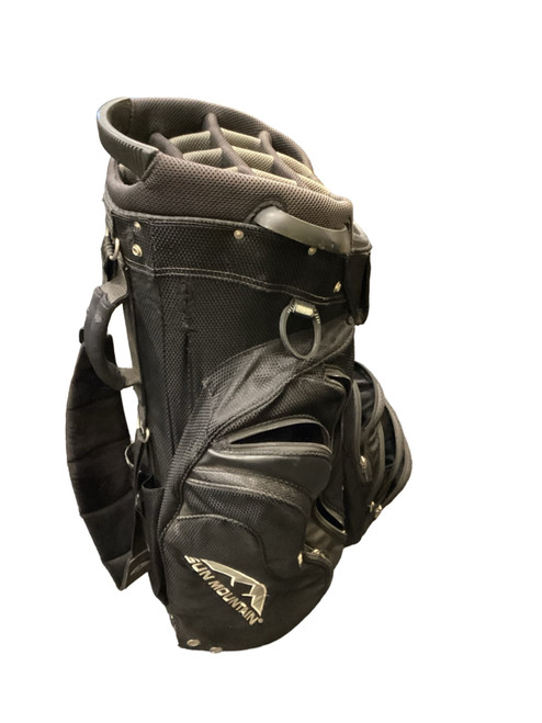 Vist Large View of Product Image Which is Used Sun Mountain C-130 BLACK CART BAG Mens Cart Bag Black