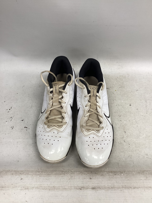 Vist Large View of Product Image Which is Used Nike ALPHA BASEBALL CLEAT BB/SB Cleats White Senior 8.5