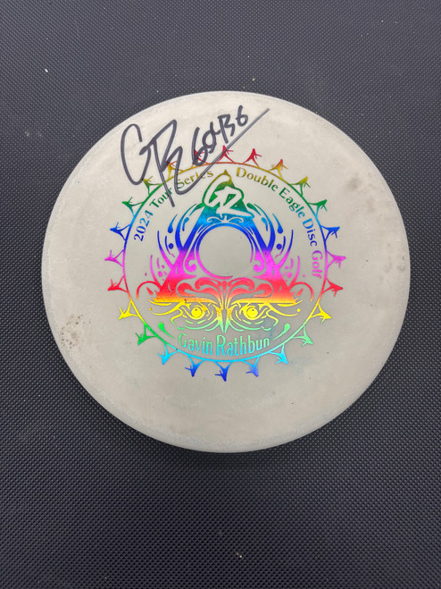 Vist Large View of Product Image Which is Used Gateway WARLOCK GAVIN RATHBUN Disc Golf Putter White