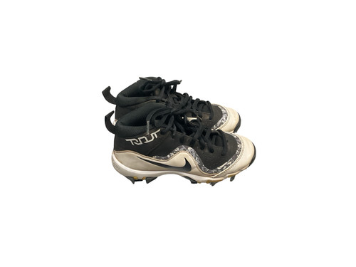 Vist Large View of Product Image Which is Used Nike AH7008-001 BB/SB Cleats Black Youth 13.0
