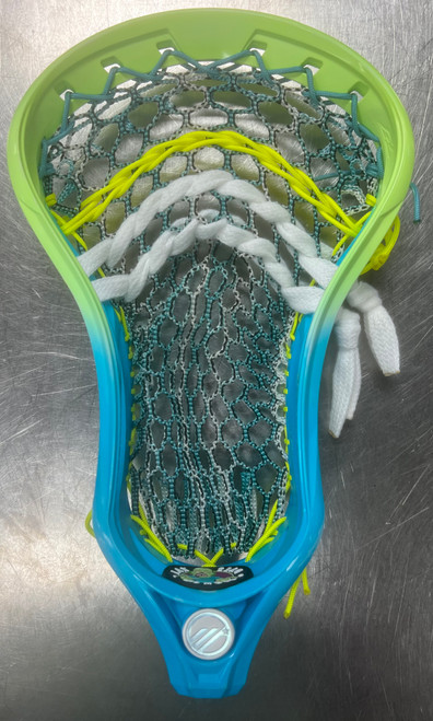 Vist Large View of Product Image Which is Warrior NEW TACTIK 2.0 Mens Lacrosse Head Royal Blue