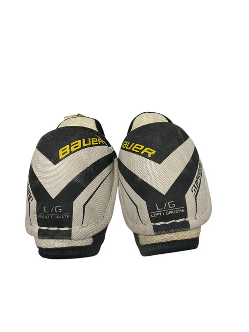 Vist Large View of Product Image Which is Used Bauer SUPREME 150 ELBOW PADS Youth Elbow Pads LG