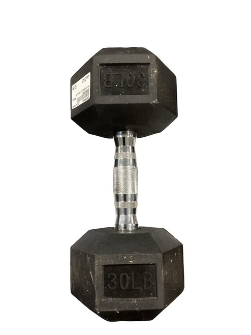 Vist Large View of Product Image Which is Used Hex Dumbbell (Each) 30 lb