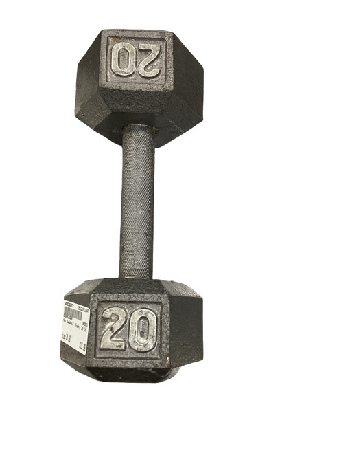 Vist Large View of Product Image Which is Used Hex Dumbbell (Each) 20 lb