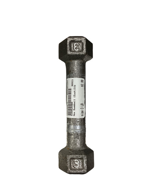 Vist Large View of Product Image Which is Used Hex Dumbbell (Each) 3 lb