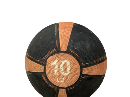 Vist Large View of Product Image Which is Used Medicine Ball Black 10 lb
