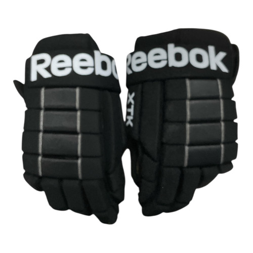 Vist Large View of Product Image Which is Used Reebok XTK Senior Gloves Black 14"
