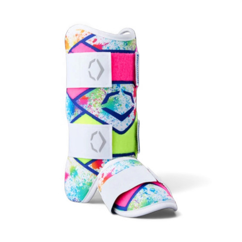 Vist Large View of Product Image Which is Evoshield SRZ-2 Splatter Youth Batters Leg Guard