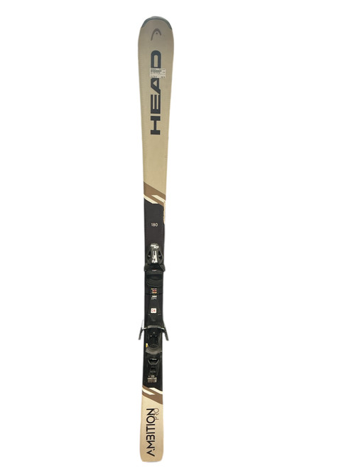 Vist Large View of Product Image Which is Used Head AMBITION 180 Mens DH Ski/Binding Tan 180 cm