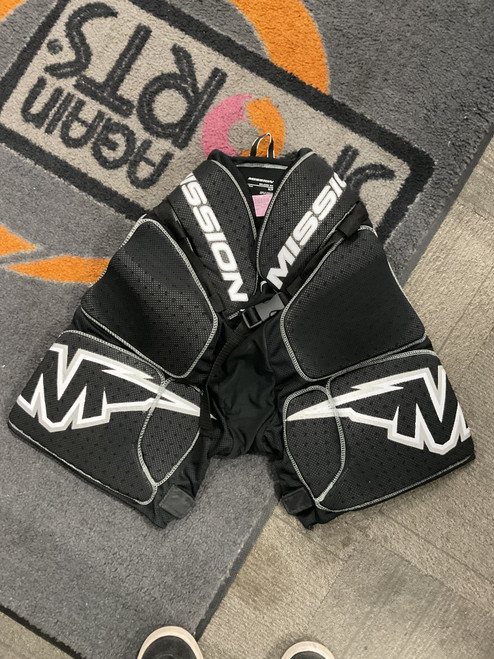 Vist Large View of Product Image Which is Used Mission HOCKEY PANT Senior Pant Black SM