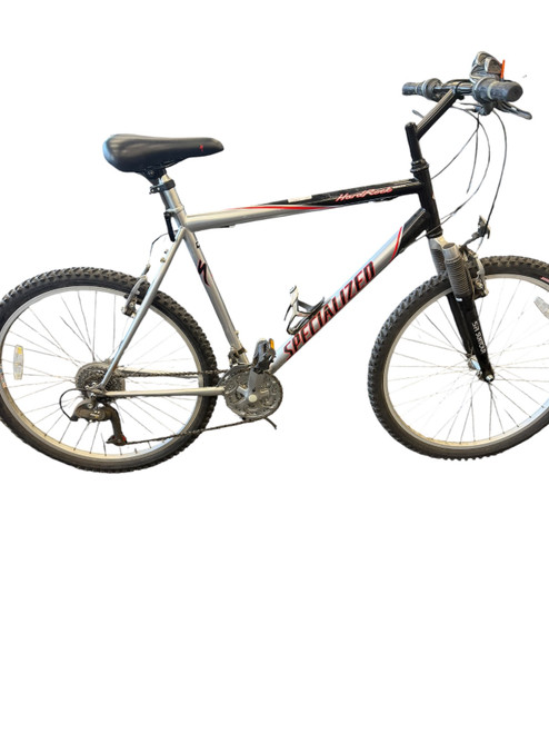 Vist Large View of Product Image Which is Used Specialized HARDROCK SPORT SRAM30 Mountain Bike Mens Grey 53-57cm - 21-22" - XL Frame