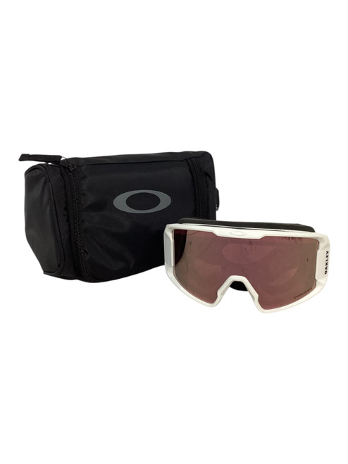 Vist Large View of Product Image Which is Used Oakley Snow Goggles Adult White