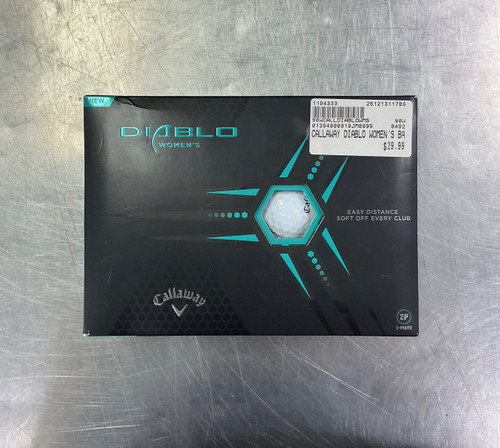 Vist Large View of Product Image Which is New CALLAWAY DIABLO WOMEN'S BALLS