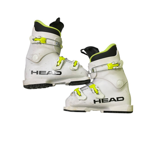 Vist Large View of Product Image Which is Used Head WORLD CUP REBELS Boys DH Ski Boot White 225 MP - J04.5 - W5.5