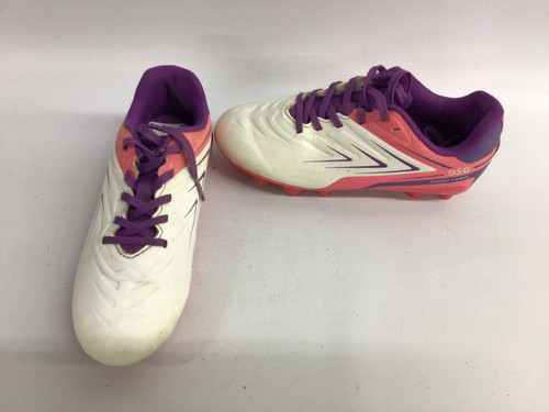 Vist Large View of Product Image Which is Used Soccer Cleats White Junior 01