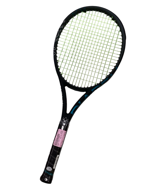 Vist Large View of Product Image Which is Used Diadem NOVA LITE V3 Adult Tennis Racquet Black 4 1/8"