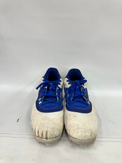 Vist Large View of Product Image Which is Used Under Armour BASEBALL CLEAT BB/SB Cleats Royal Blue Senior 14