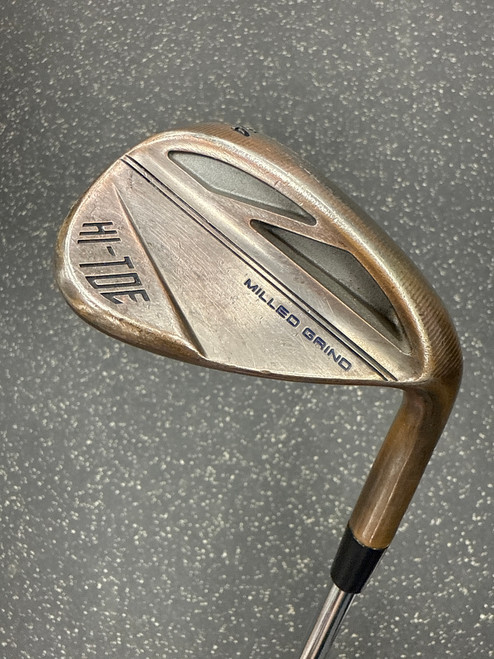 Vist Large View of Product Image Which is Used Taylormade MILLED GRIND HI-TOE Golf Wedge Mens RH 54 Degree