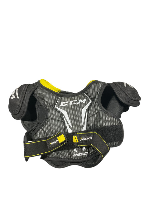 Vist Large View of Product Image Which is Used CCM BLK SHOULDERPADS Junior Shoulder Pads MD