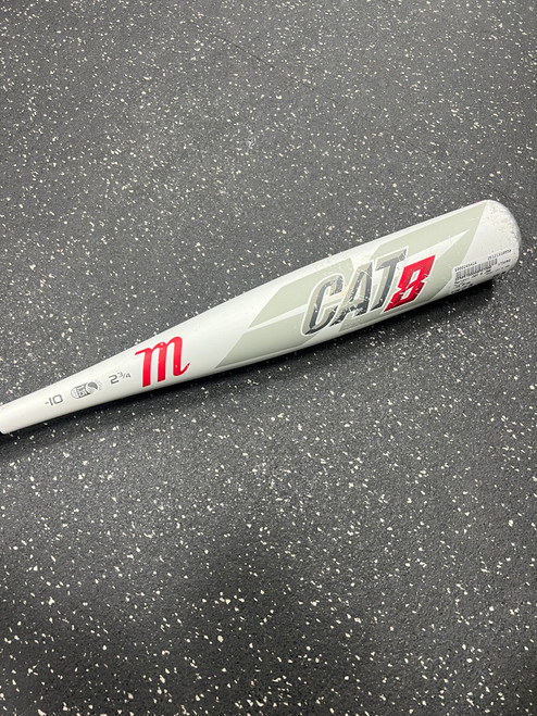 Vist Large View of Product Image Which is Used Marucci CAT 8 JBB BB/SB USSSA 2 3/4 Bat 27"