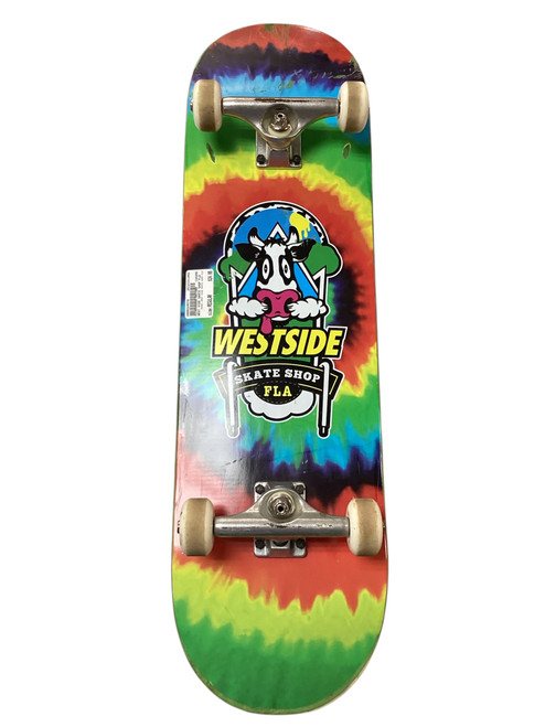 Vist Large View of Product Image Which is Used WEST SIDE SKATE SHOP FLA Complete Skateboard None Regular
