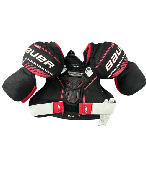 Vist Large View of Product Image Which is Used Bauer NSX Junior Shoulder Pads S/M