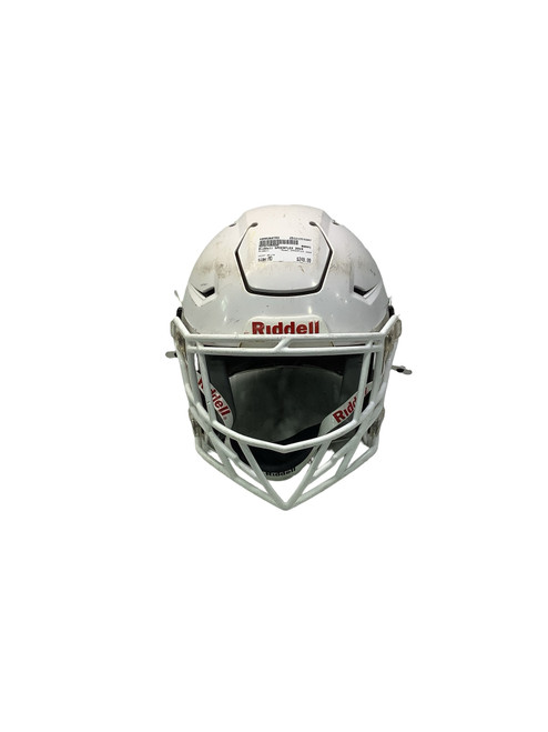 Vist Large View of Product Image Which is Used Riddell SPEEDFLEX 2024 FB Helmet White MD