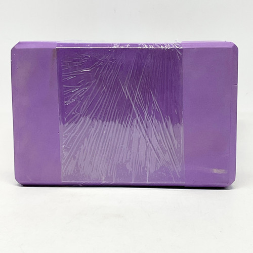 Vist Large View of Product Image Which is Used Yoga Block Purple